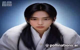 职场人士在办公桌前用笔记本电脑查看小明看看上的知识类内容，桌面整洁专业，背景有模糊的办公环境